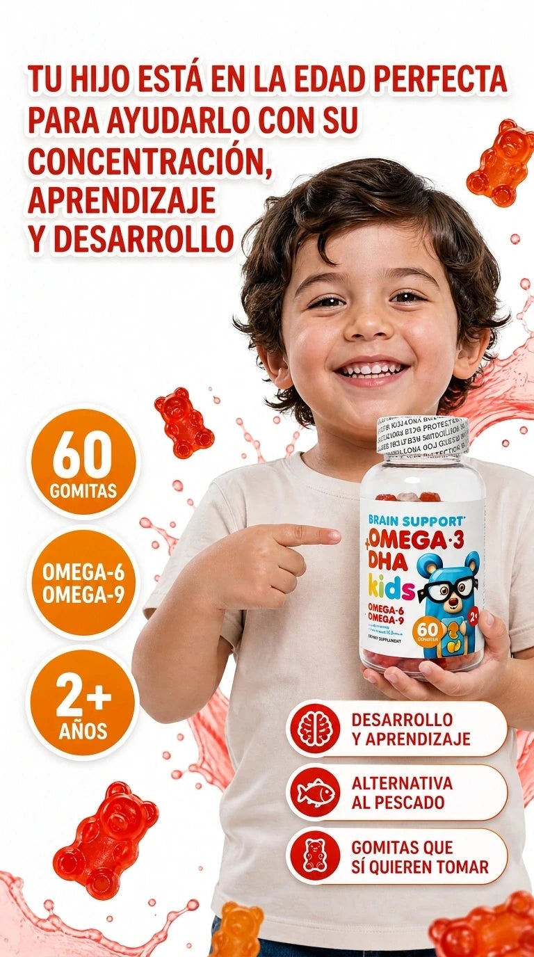 Omega Kids DHA | Nutrición para su desarrollo